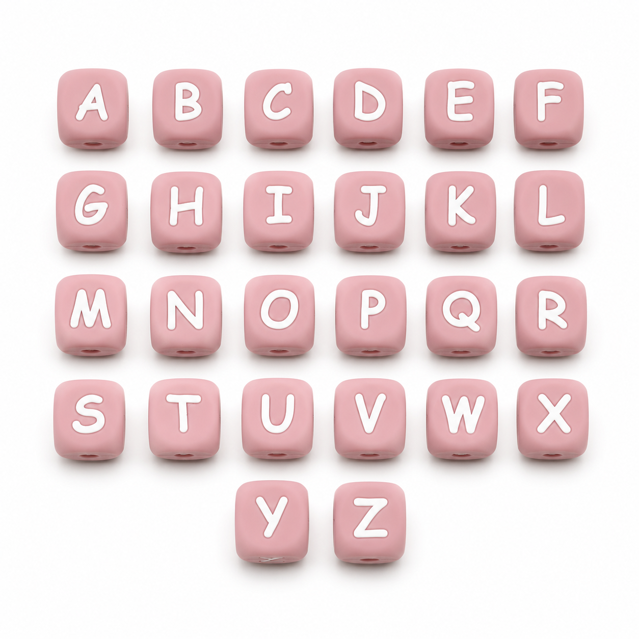 Add Name Personalisation to Beaded Dog Collar | Necklace | made with 12mm Square Silicone Beads - Image 3