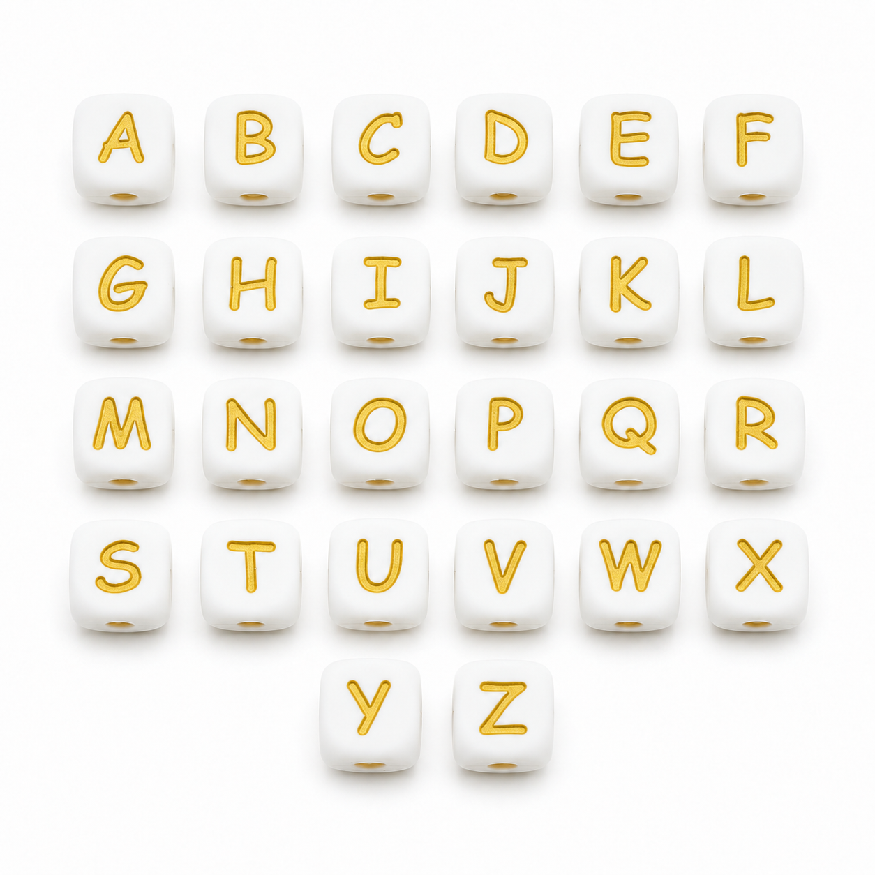 Add Name Personalisation to Beaded Dog Collar | Necklace | made with 12mm Square Silicone Beads - Image 6