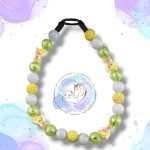 TInkerbell beaded dog collar from Pawsome Beads Boutique