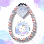 Beaded dog collar from Pawsome Beads Boutique. Made from round 20mm acrylic beads in vibrant collars.