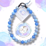 Beaded dog collar from Pawsome Beads Boutique. Made from round 20mm acrylic beads in vibrant collars.