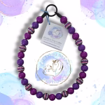 Beaded dog collar from Pawsome Beads Boutique. Made from round 20mm acrylic beads in vibrant collars.