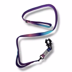 Photo of Pawsome Beads Boutique Dual Handle Lead in purple and blue