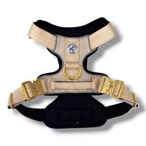 Photo of Pawsome Beads Boutique tactical all-terraine harness in cream