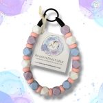 Small silicone beaded dog collar from Pawsome Beads Boutique
