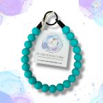 Small silicone beaded dog collar from Pawsome Beads Boutique