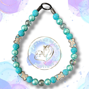 Easter beaded dog collar from Pawsome Beads Boutique