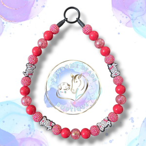 Easter beaded dog collar from Pawsome Beads Boutique