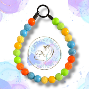 Beaded Dog collar from Pawsome Beads Boutique