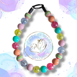Beaded Dog collar from Pawsome Beads Boutique