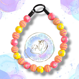 Beaded Dog collar from Pawsome Beads Boutique