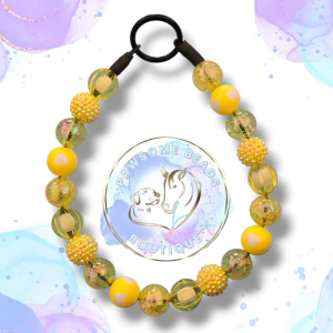 Beaded Dog collar from Pawsome Beads Boutique