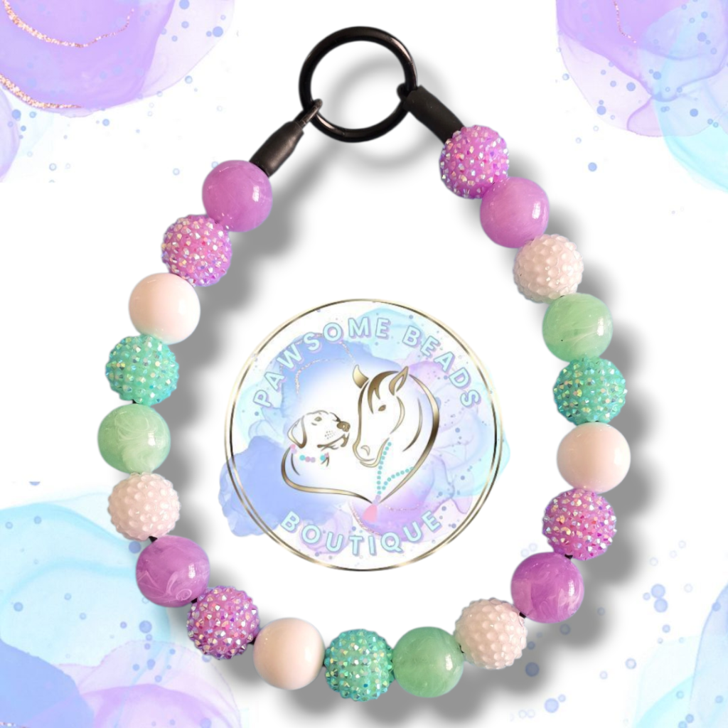 Beaded Dog collar from Pawsome Beads Boutique