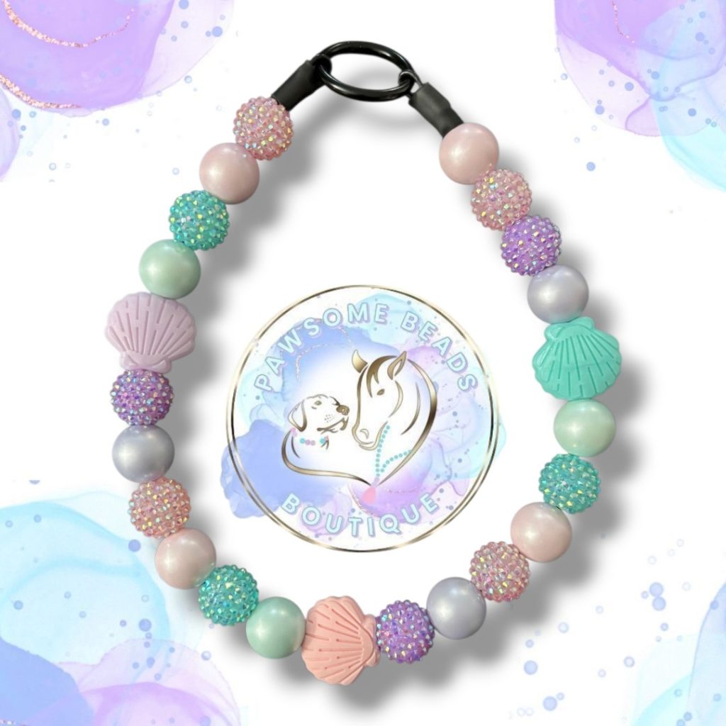 Beaded Dog collar from Pawsome Beads Boutique